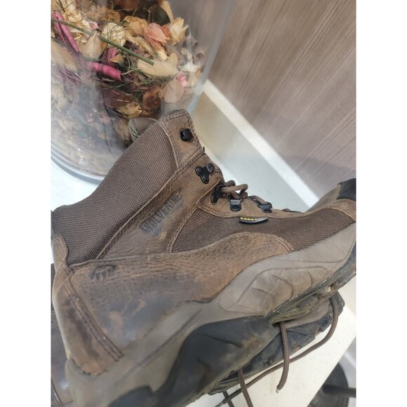 Wolverine Boots Mens Size 12 M Icon Composite Toe Work Rust Leather - Picture 6 of 7